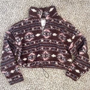 3/$15 SO Cropped Sherpa- S